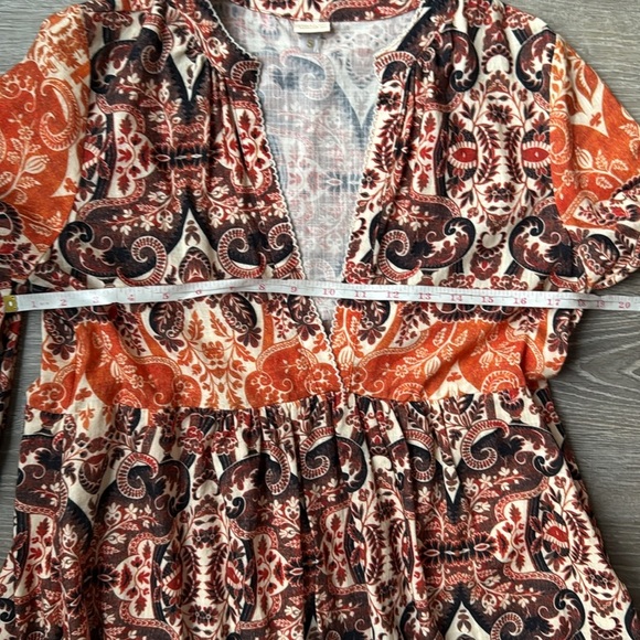 Anthropologie Agua Bendita Elayna Midi Dress Small - Picture 12 of 14
